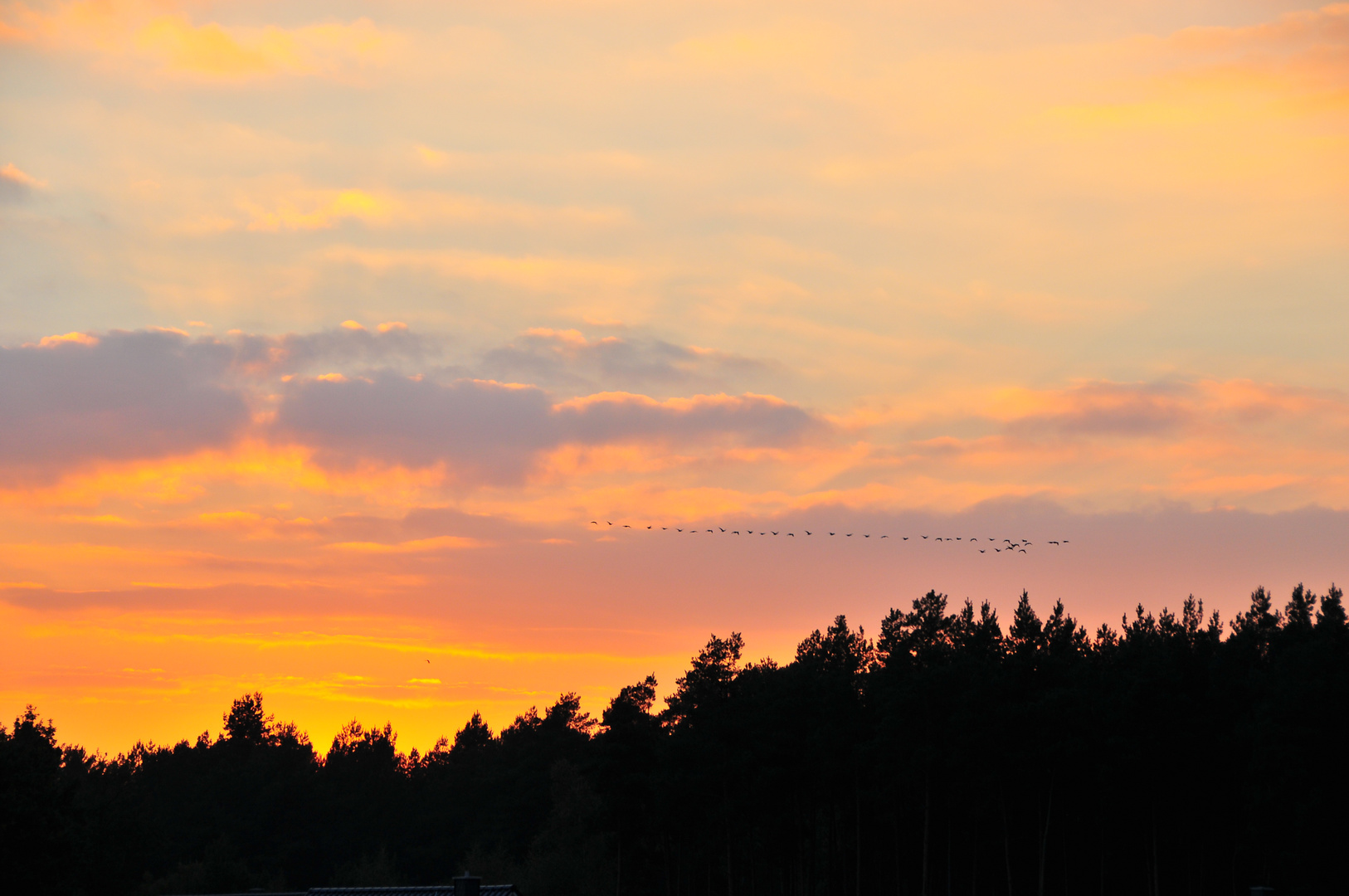 Der Himmel über Ludwigsfelde