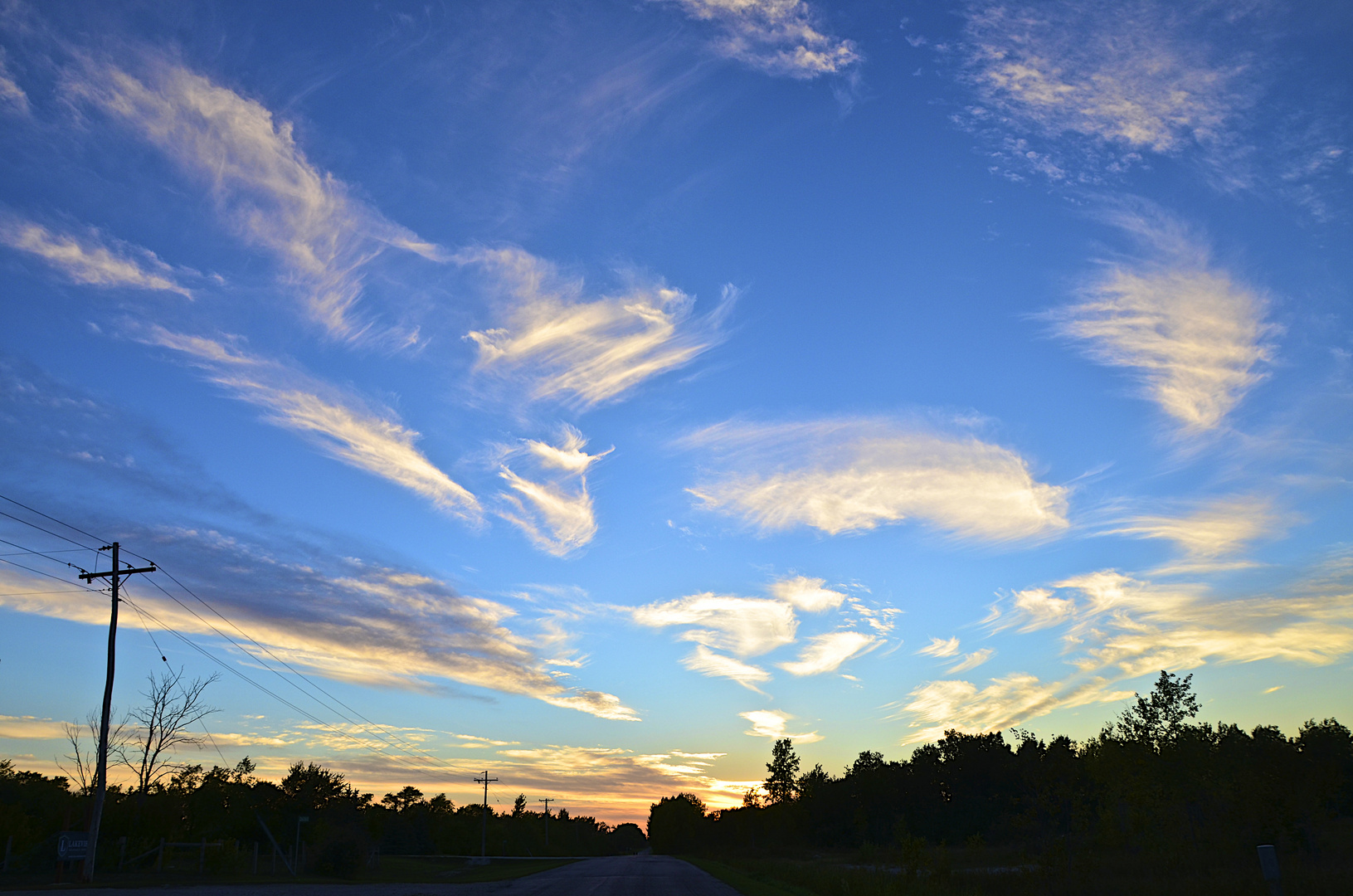 Der Himmel über Manitoba