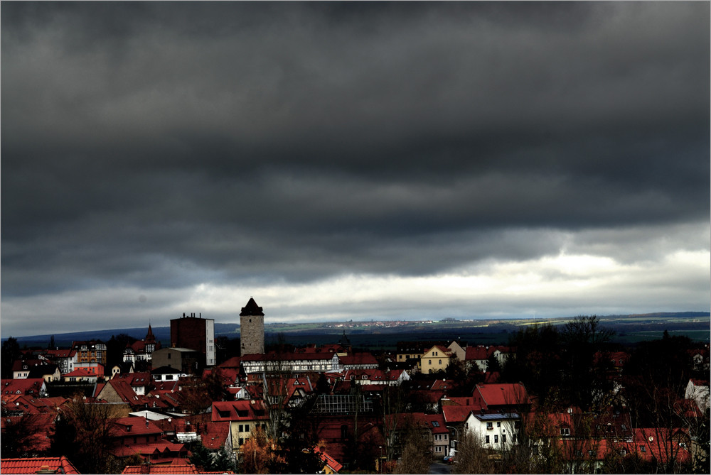 Der Himmel über Mühlhausen