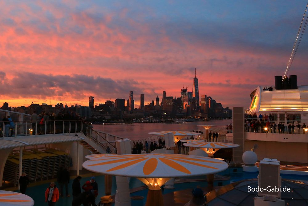 Der Himmel über New York