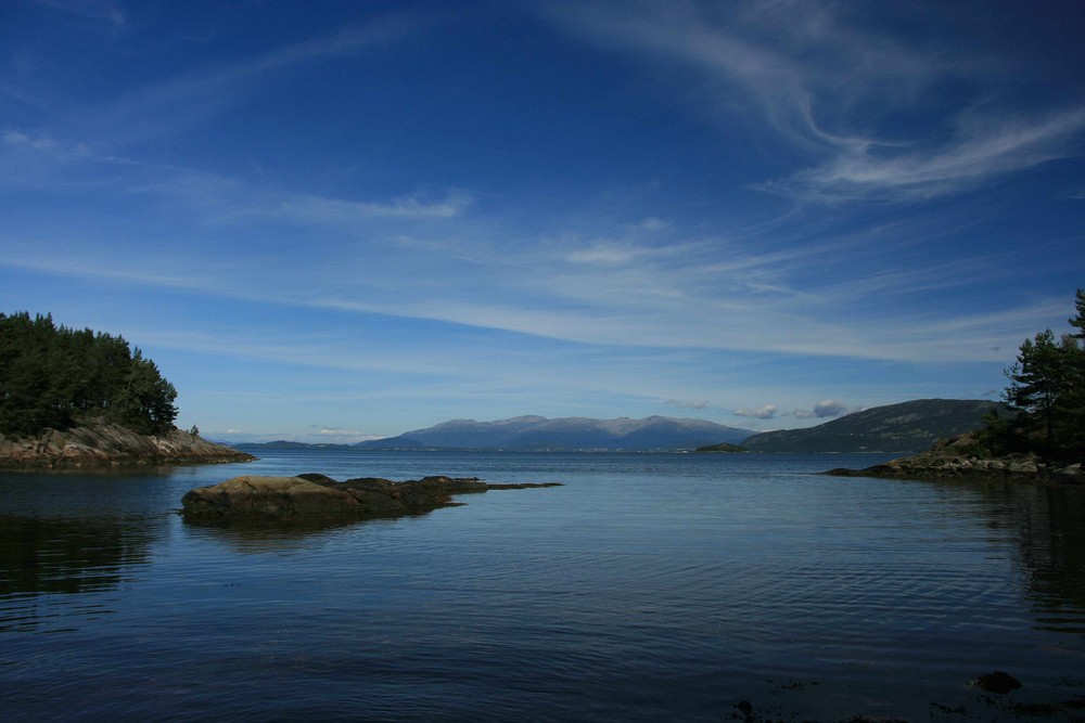 Der Himmel über Norwegen