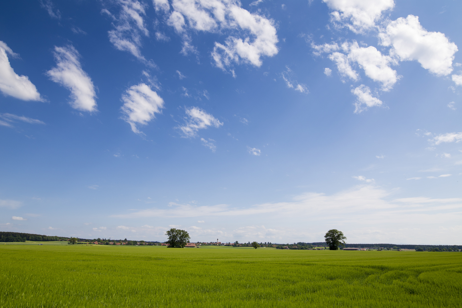 Der Himmel über Oberpframmern