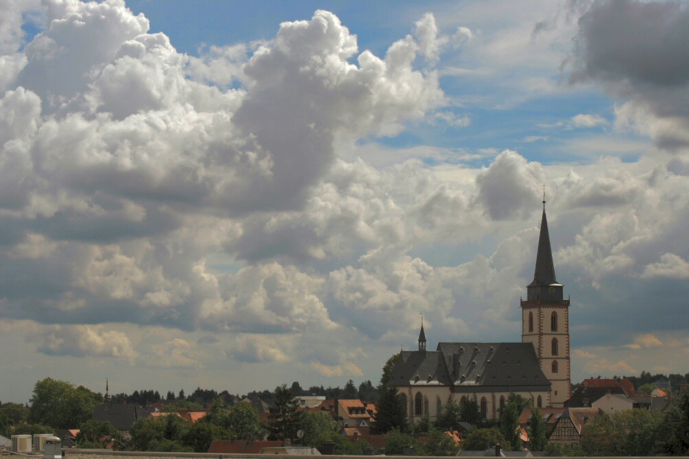 Der Himmel über Oberursel