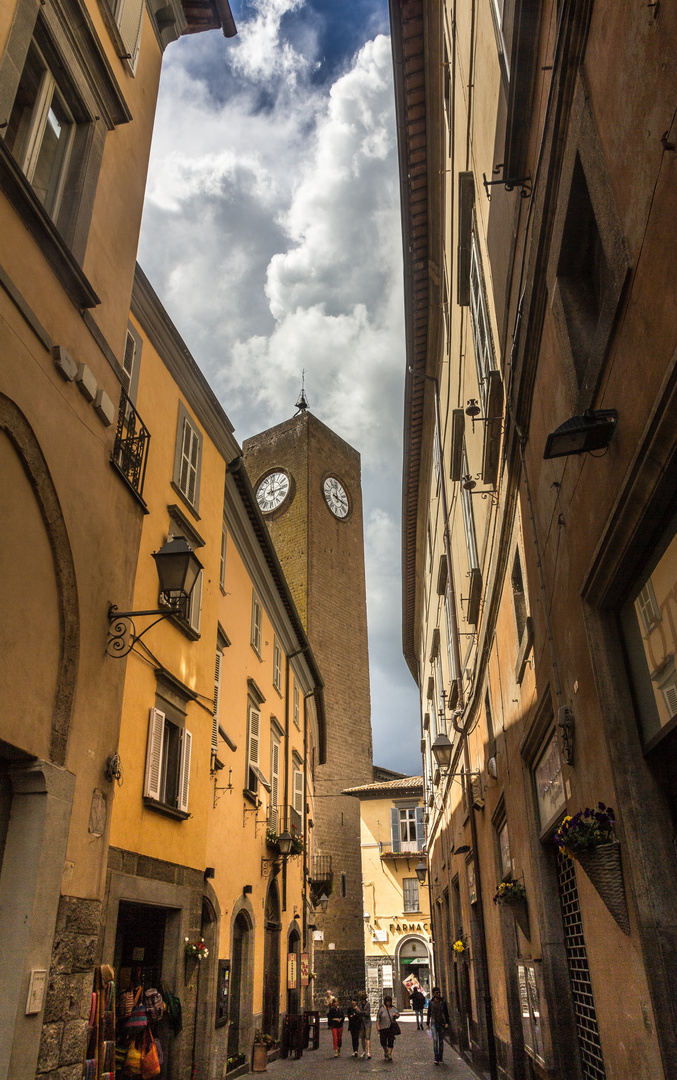 Der Himmel über Orvieto