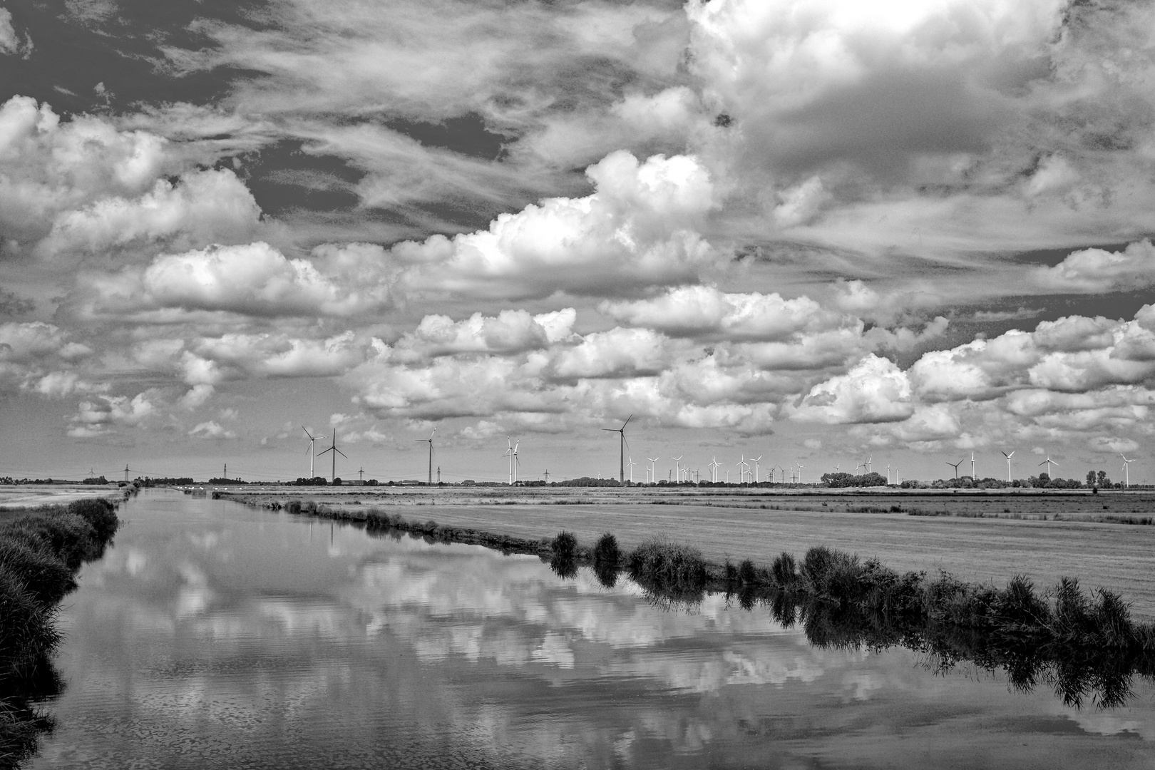 der Himmel über Ostfriesland....