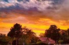 Der Himmel über Ostfriesland 