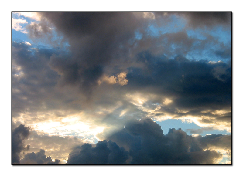 Der Himmel über Radøy 2 von Ansgar Piel