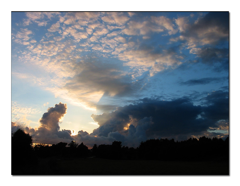 Der Himmel über Radøy