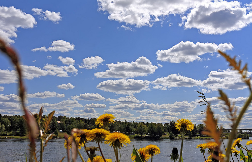 Der Himmel über Rovaniemi ..