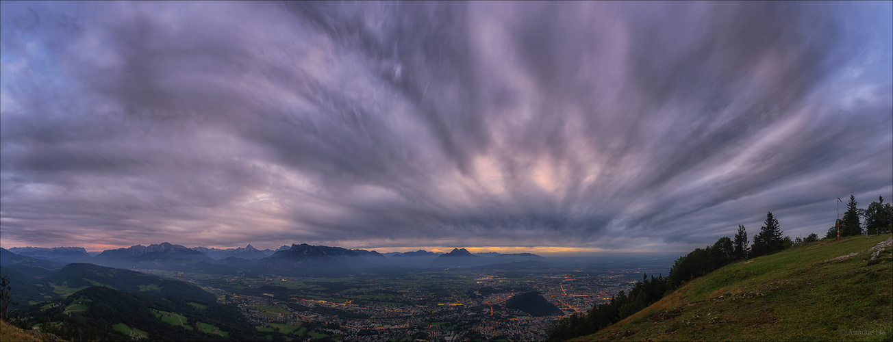 Der Himmel über Salzburg