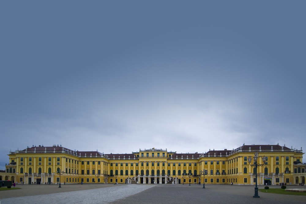 Der Himmel über Schönbrunn