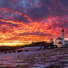 der Himmel über St. Oswald