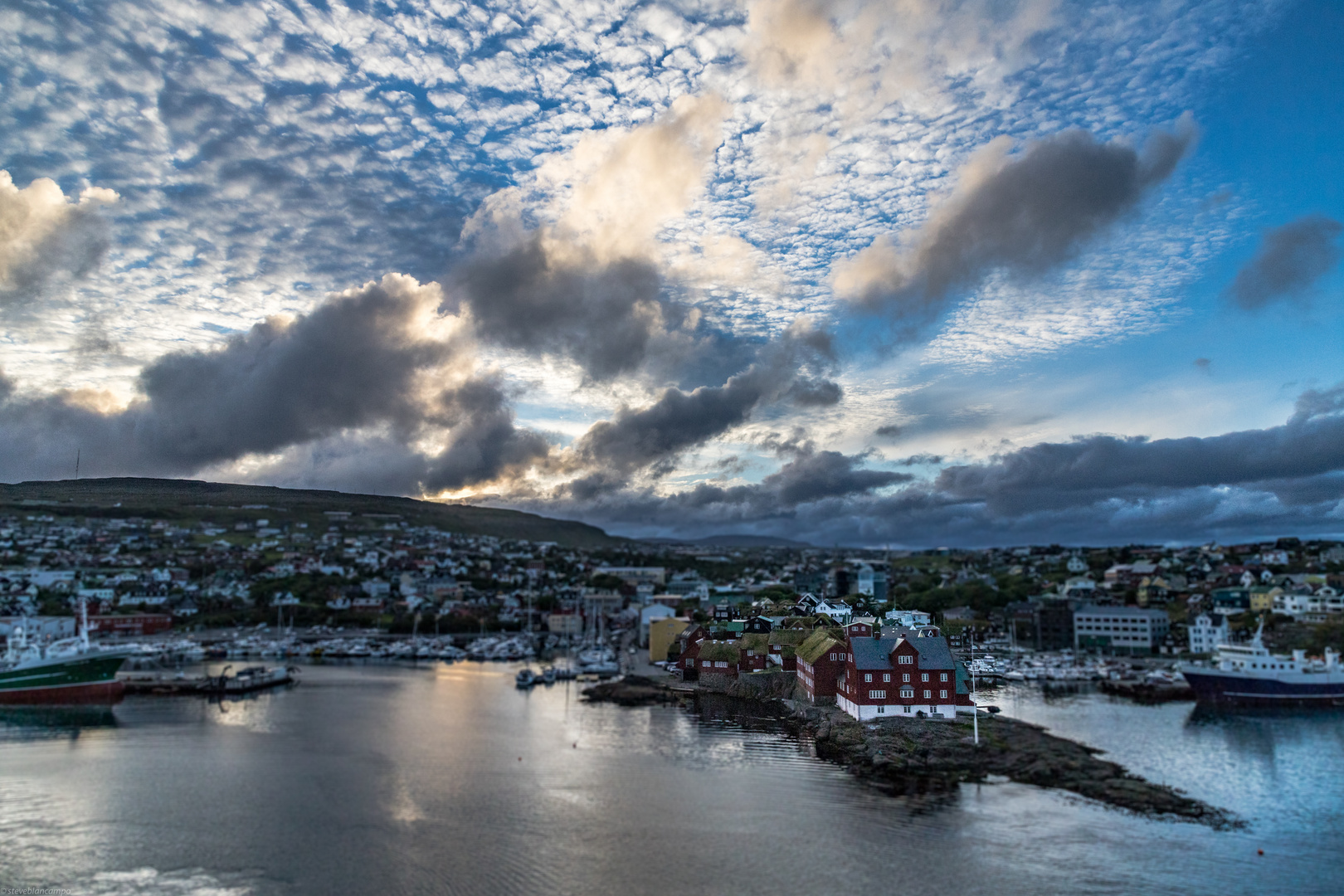 Der Himmel über Torshavn