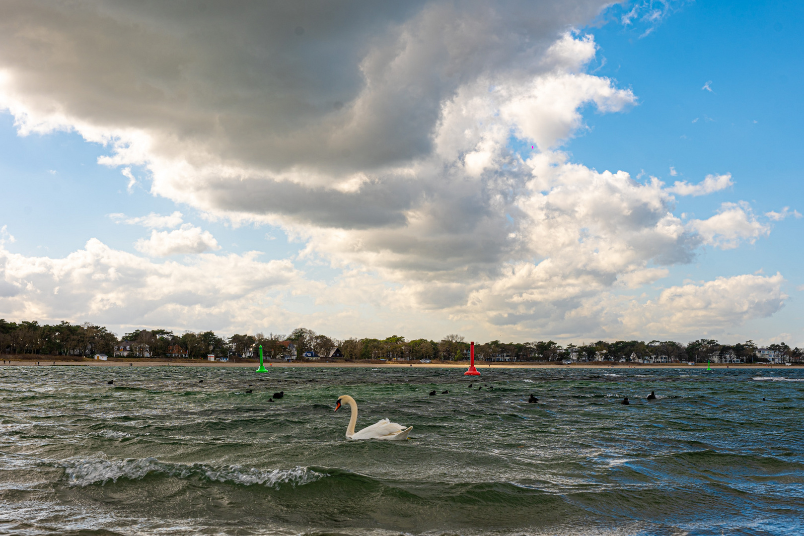 Der Himmel über Travemünde / Ostsee 2