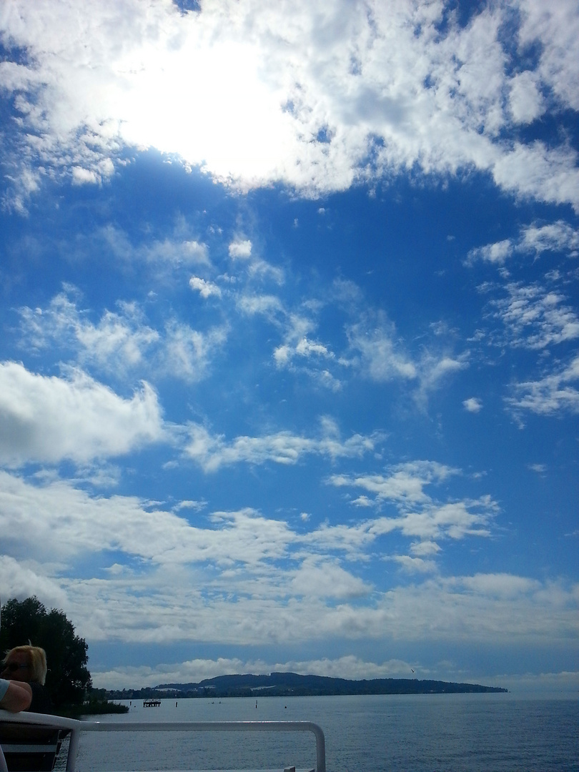 Der Himmel über Überlingen (Bodensee)