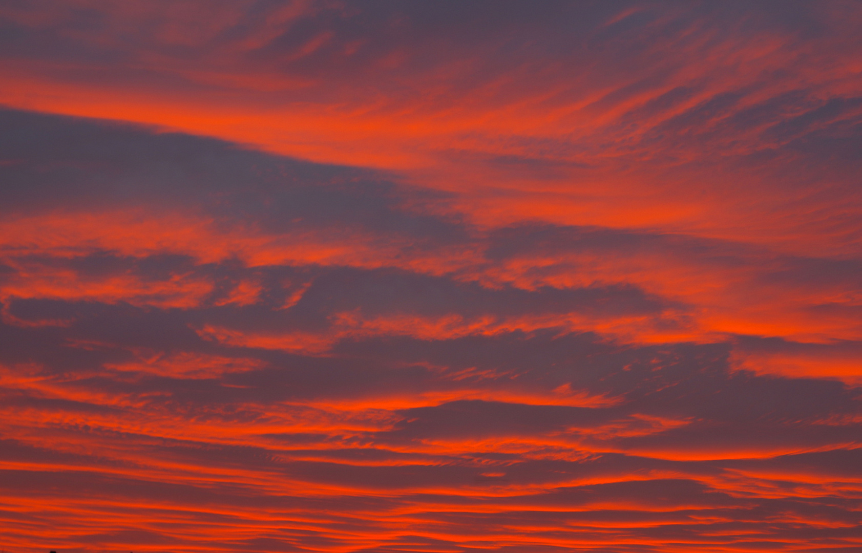 Der Himmel über Wilhelmshaven