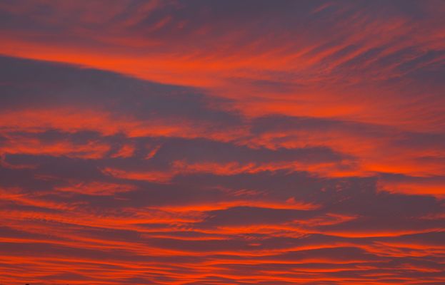 Der Himmel über Wilhelmshaven