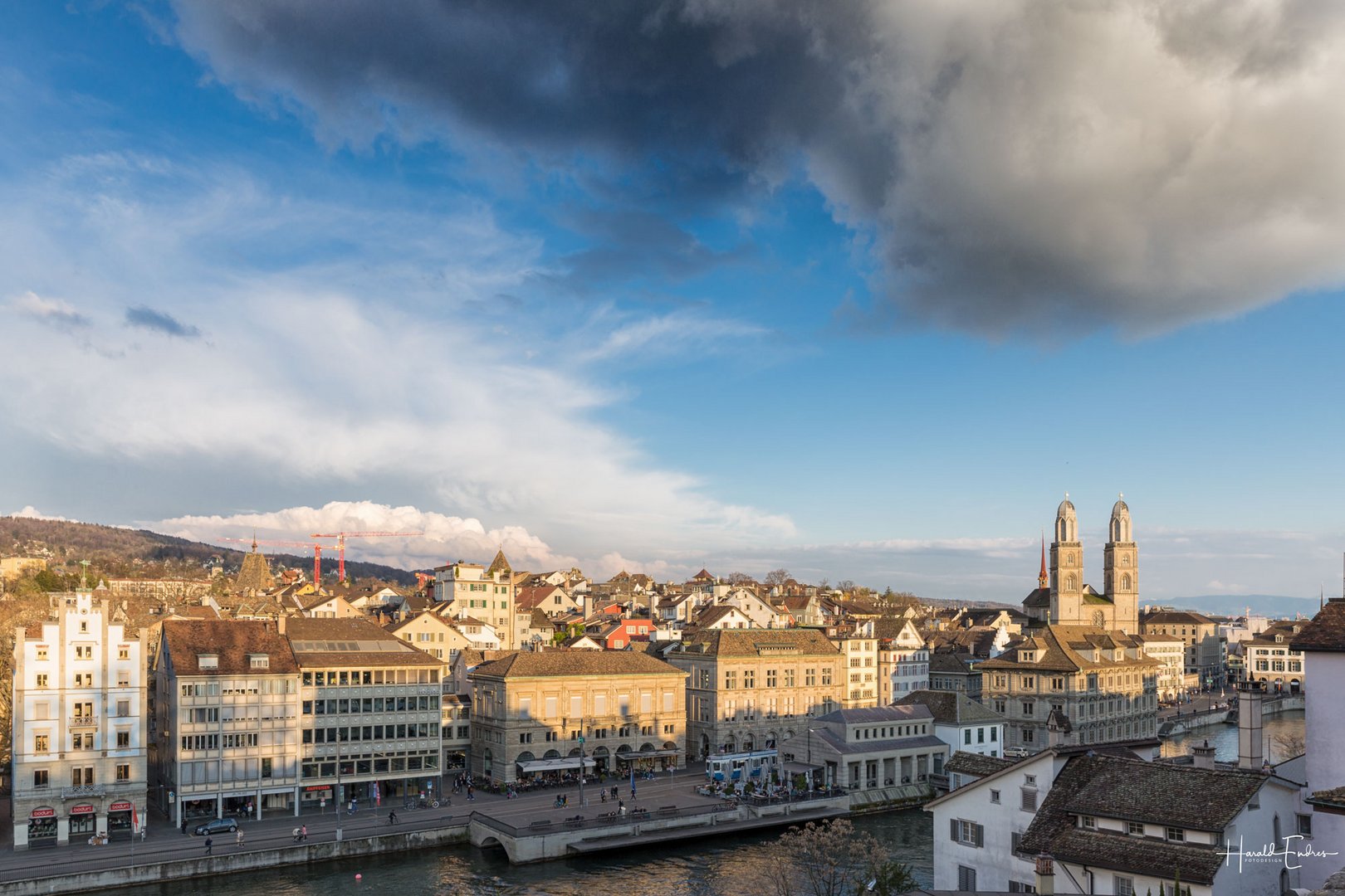 Der Himmel über Zürich