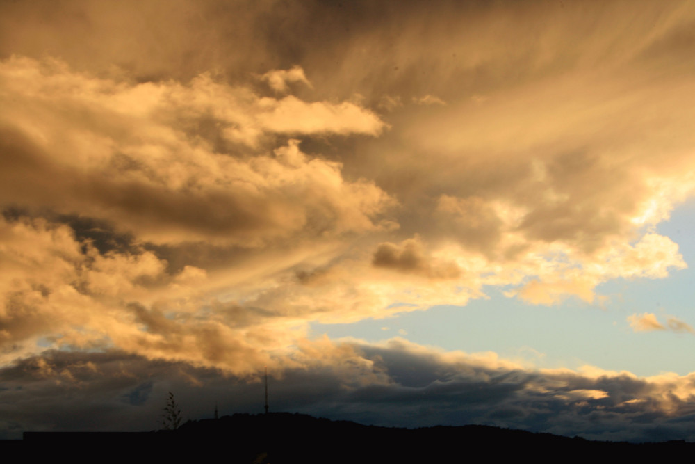 Der Himmel über Zürich