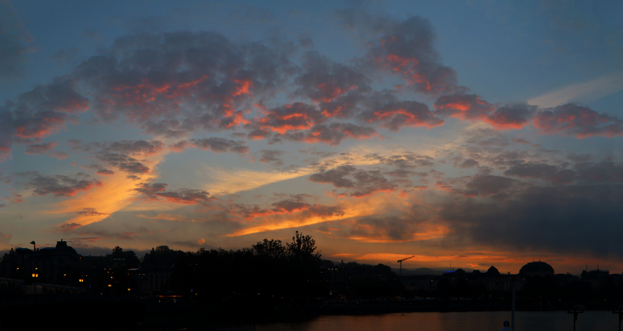 Der Himmel über Zürich