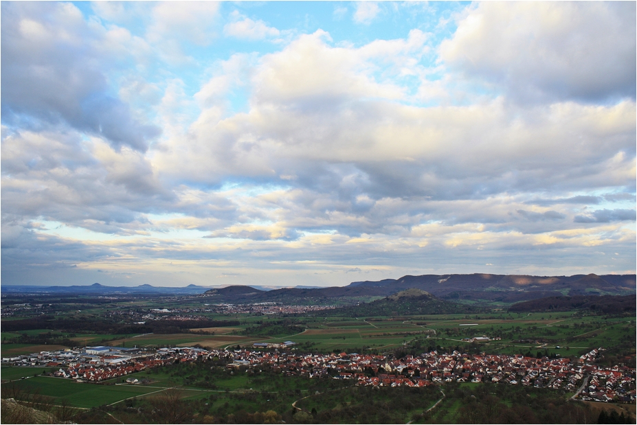 Der Himmel überm Ländle ...