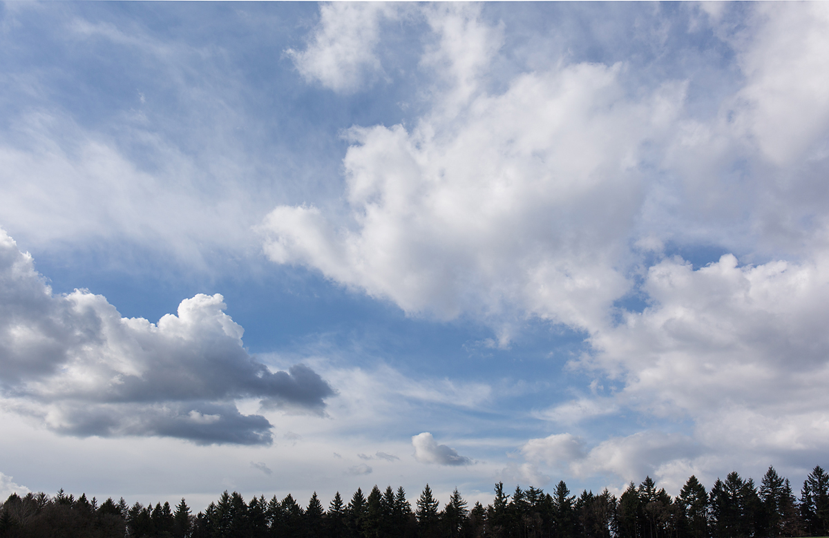 der Himmel überm Odenwald