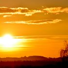 Der Himmel überrascht immer wieder mit tollen Farben