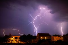 Der Himmel voller Blitze