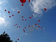 der Himmel voller Geigen ....Oh nein Luftballons...:-))