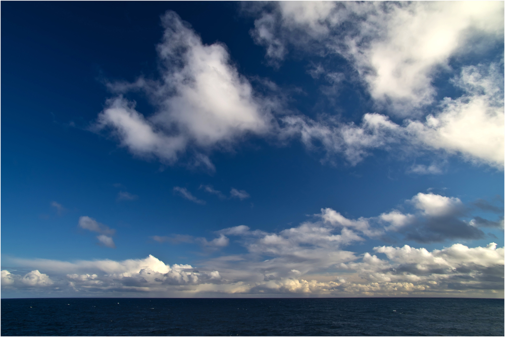 Der Himmel zwischen Nordkap und Island