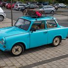 Der himmelblaue Trabbi