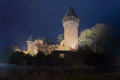 Der " Hinterausgang " der Burg Linn