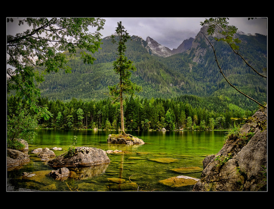 der Hintersee bei Ramsau