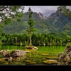 der Hintersee bei Ramsau