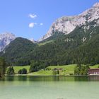 Der Hintersee bei Ramsau ( Berchtesgaden )