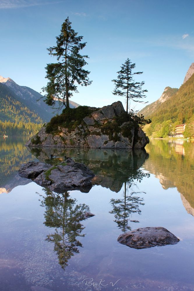 Der Hintersee bei Ramsau