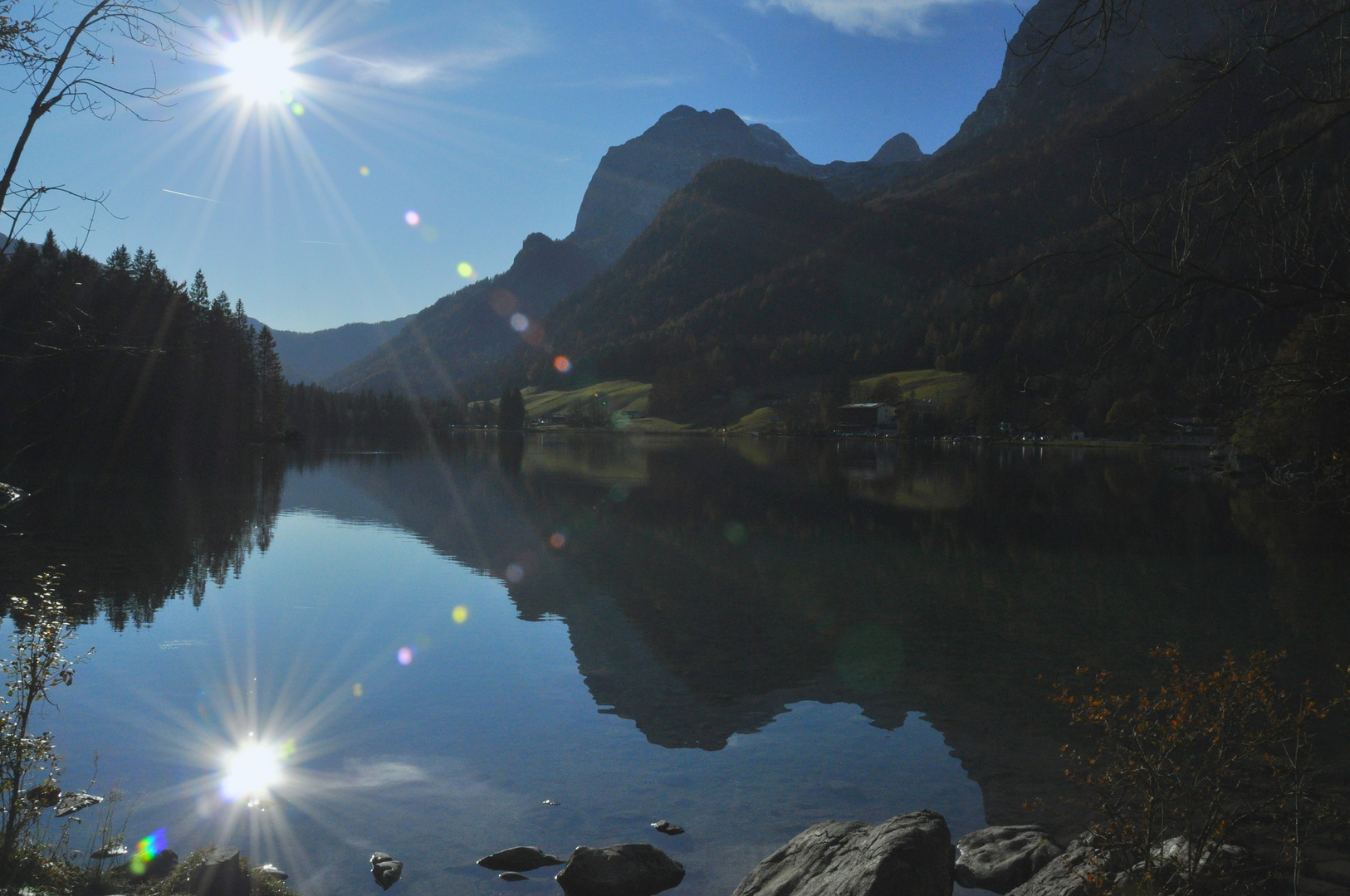 Der Hintersee bei Ramsau (II)