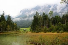 Der Hintersee bei Ramsau in einer unbekannteren Perspektive