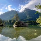 Der Hintersee im Morgenlicht