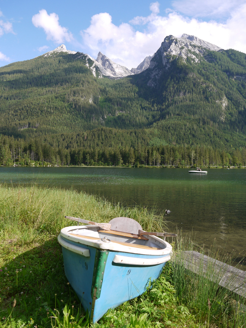 Der Hintersee im Sommer