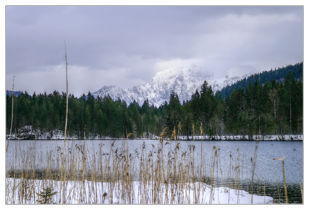 Der Hintersee im Winter