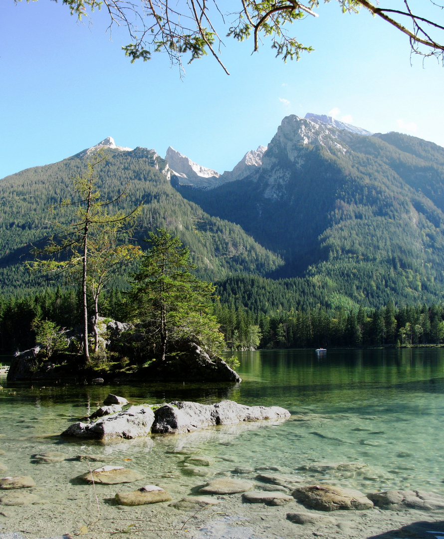 Der Hintersee mit ...