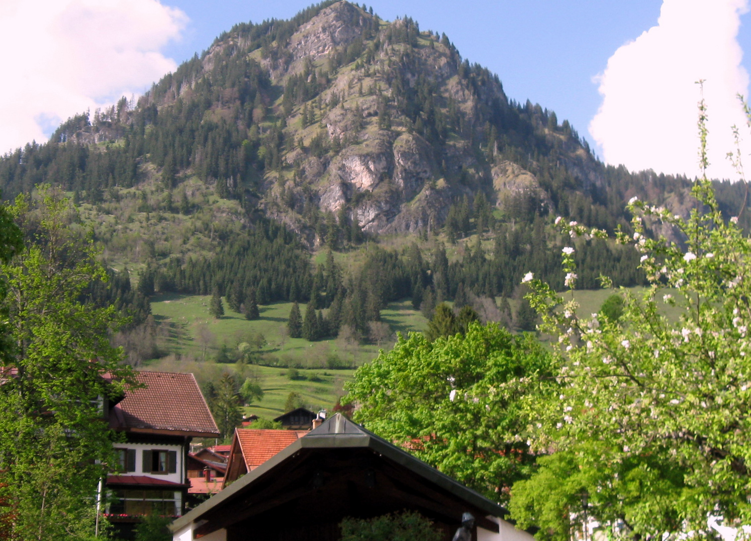 Der Hirschberg im Abendlicht