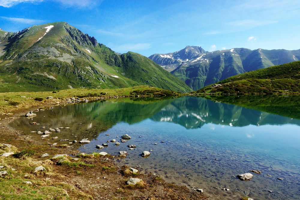 der Hirschebensee in Kühtai