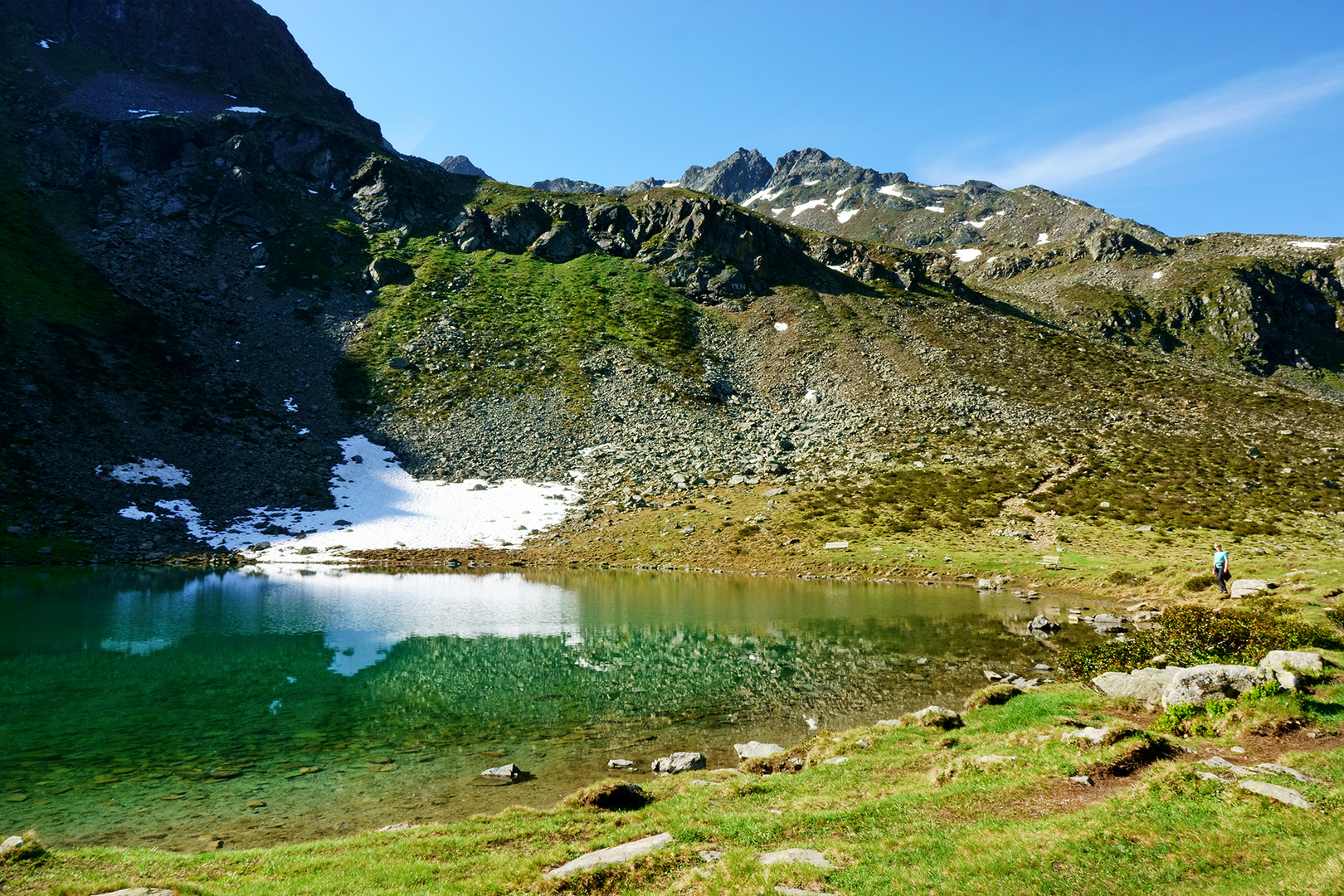 der Hirschebensee in Kühtai