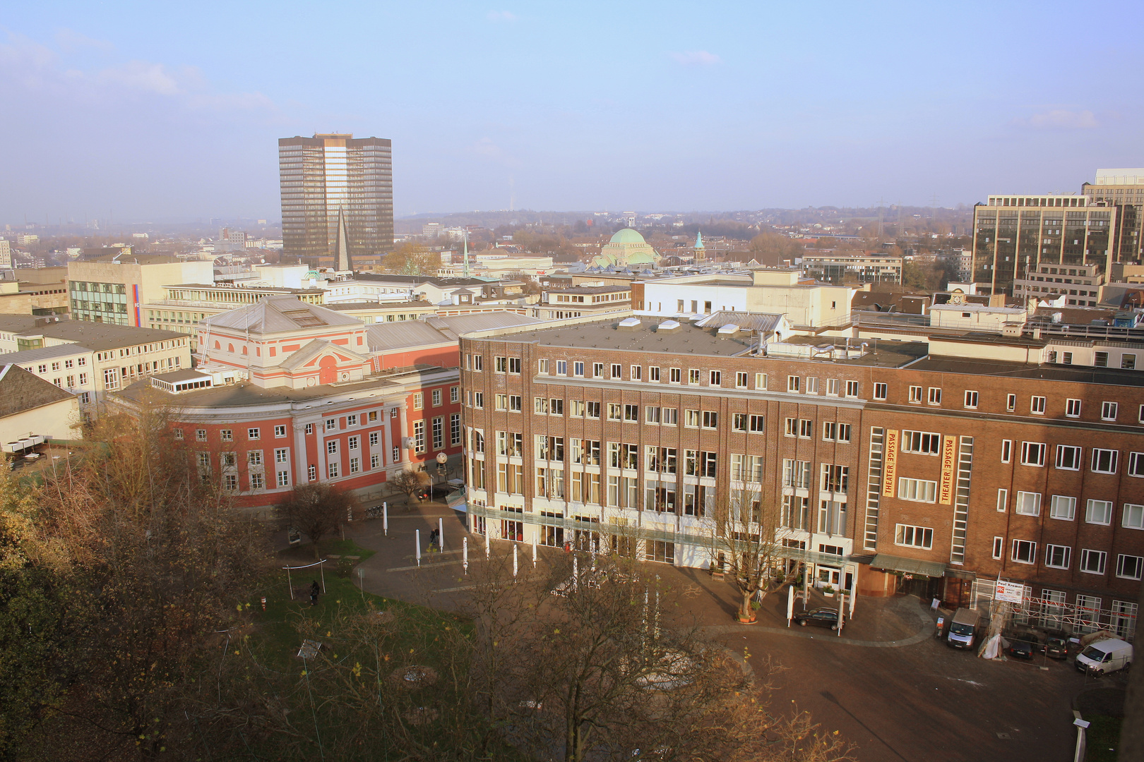 Der Hirschlandplatz in Essen