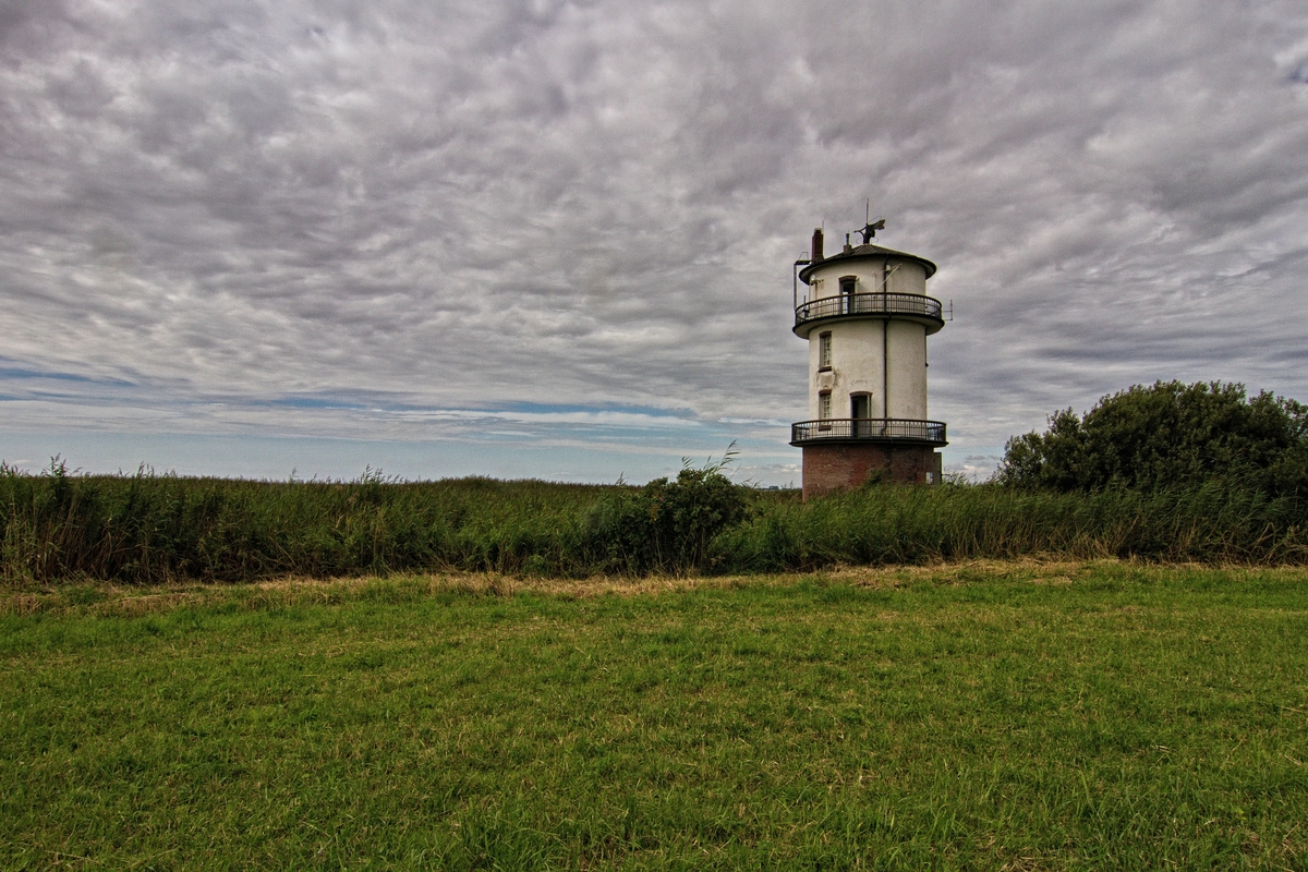 Der historische Leuchtturm Balje