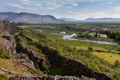 Der historische Ort Thingvellir