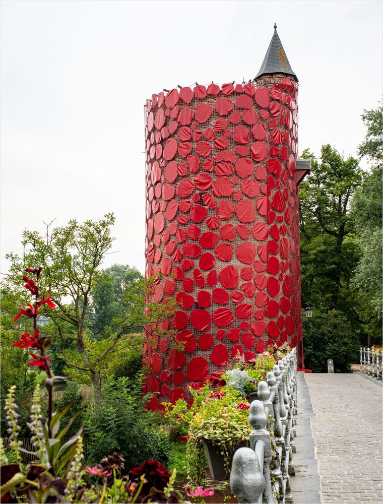 Der historische Schießpulverturm...