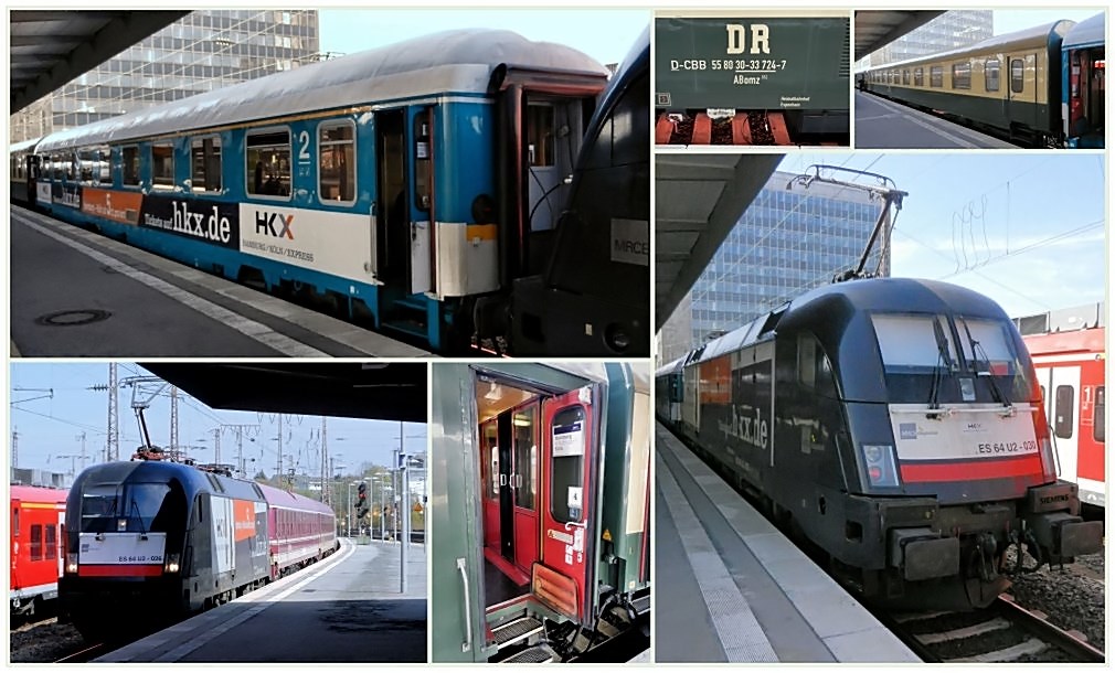 Der HKX in Essen HBF